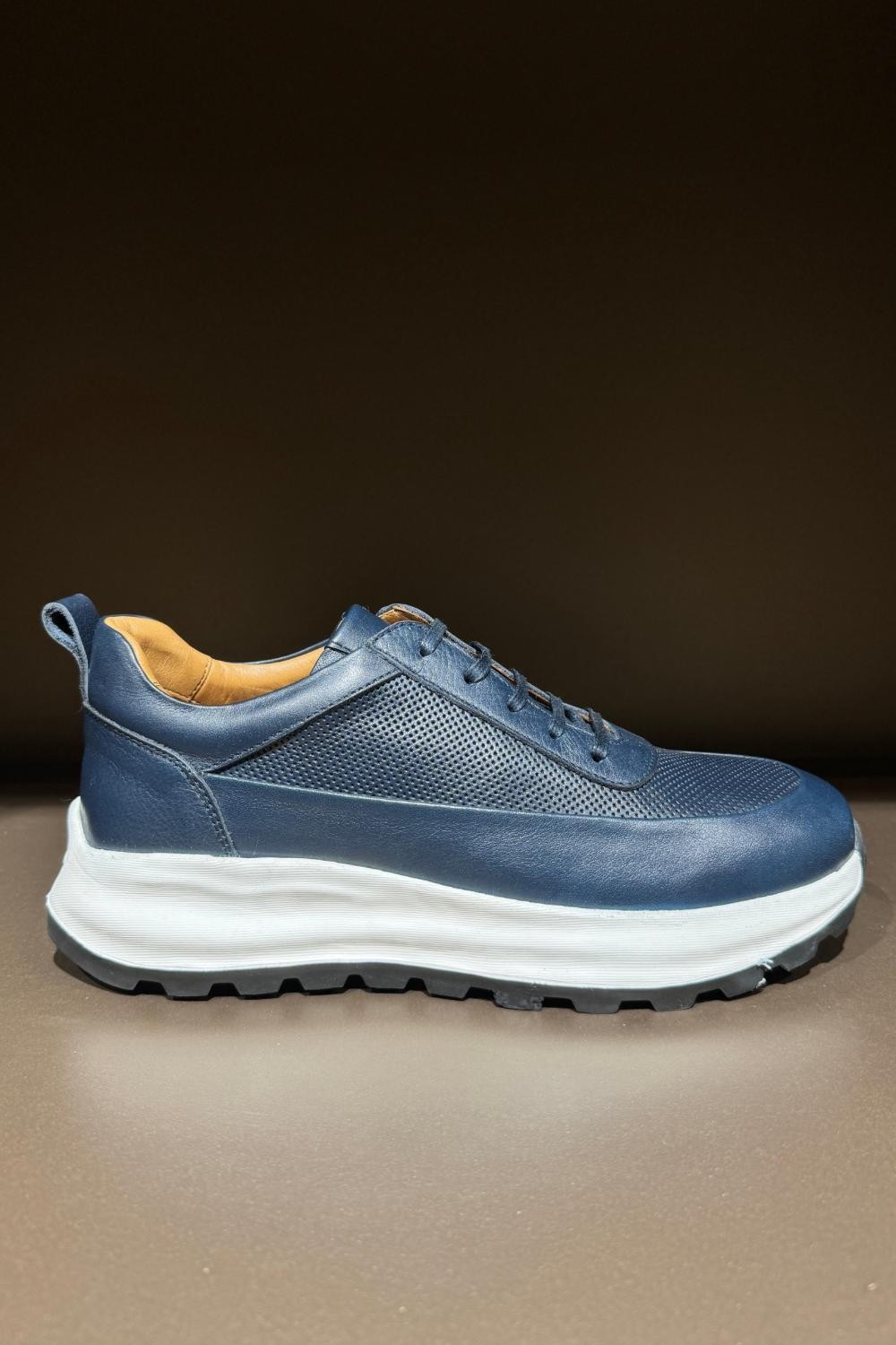 Palermo Deri Sneakers LG  - lacivert