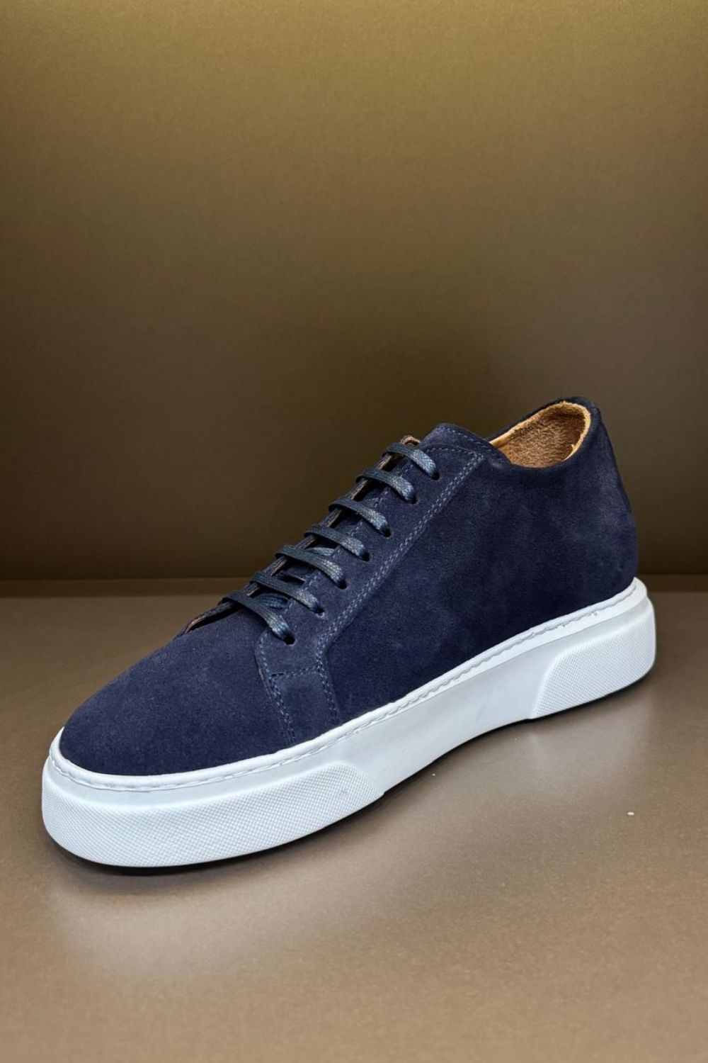 Tall Süet Deri Sneakers LG - Lacivert