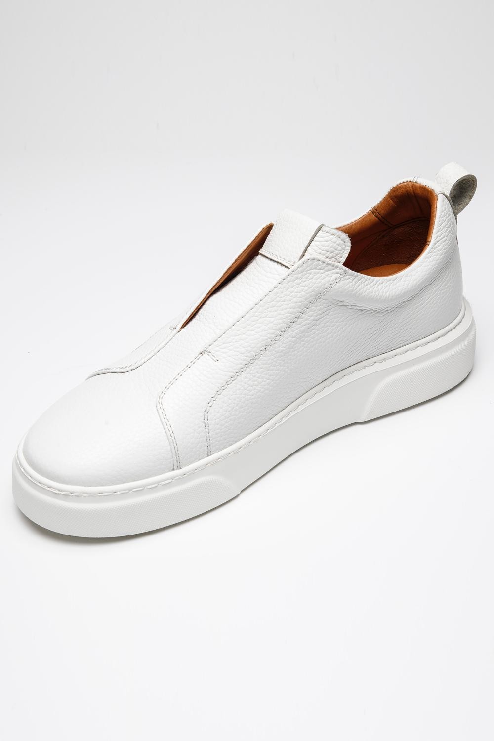 Venedik Deri Sneakers LG - Beyaz