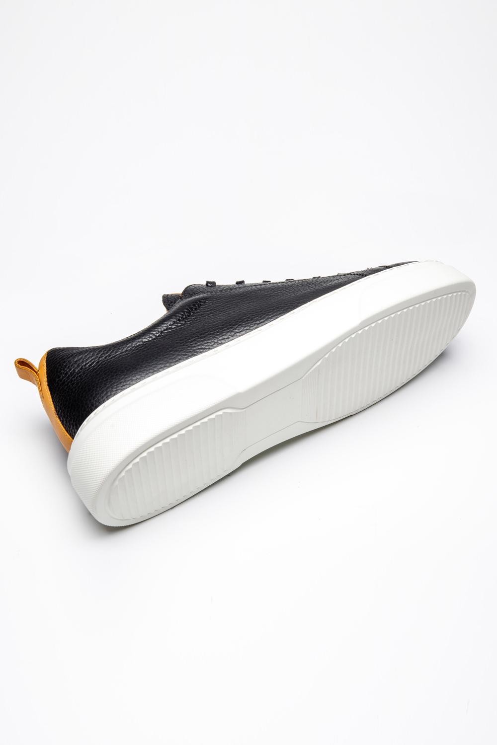 Pisa Deri Sneakers LG - Siyah