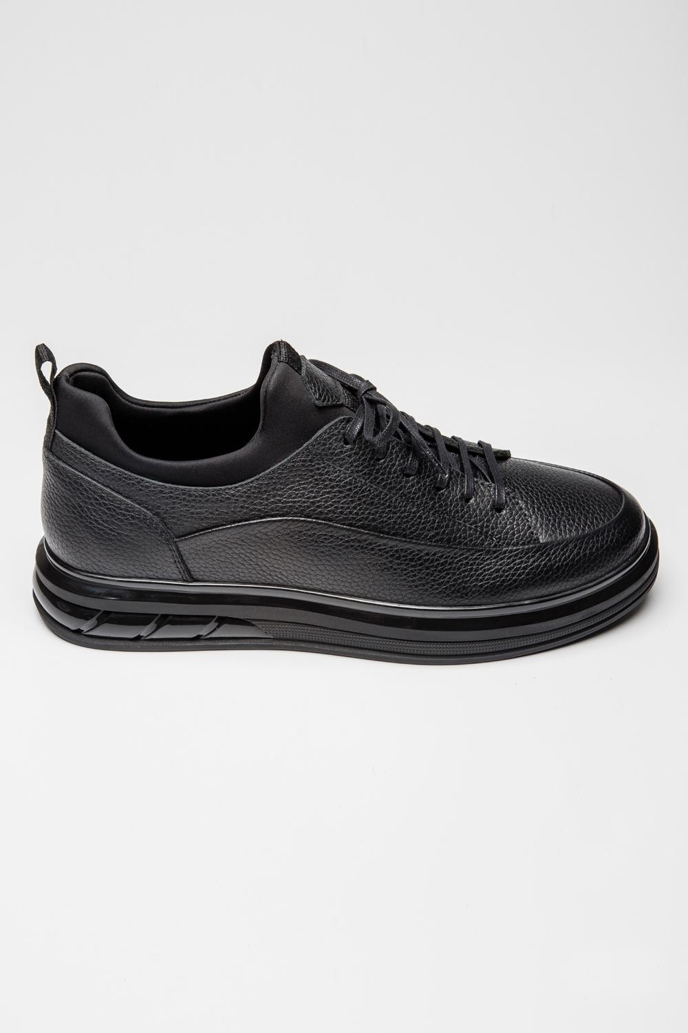 Napoli Deri Sneakers LG - Siyah