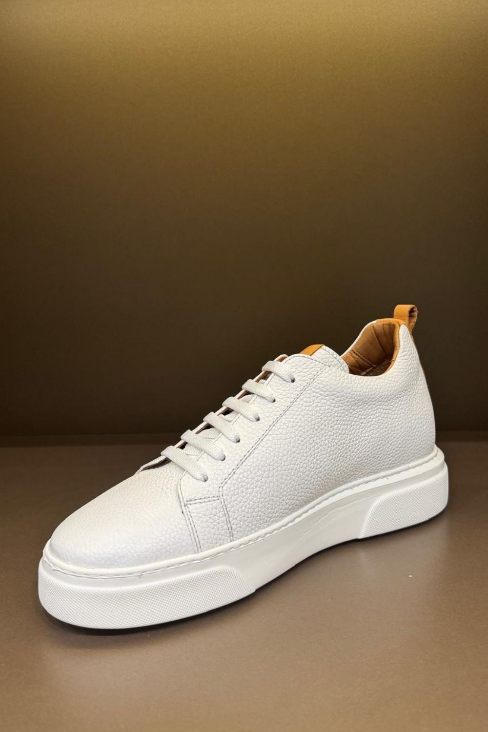 Tall Deri Sneakers LG - Beyaz