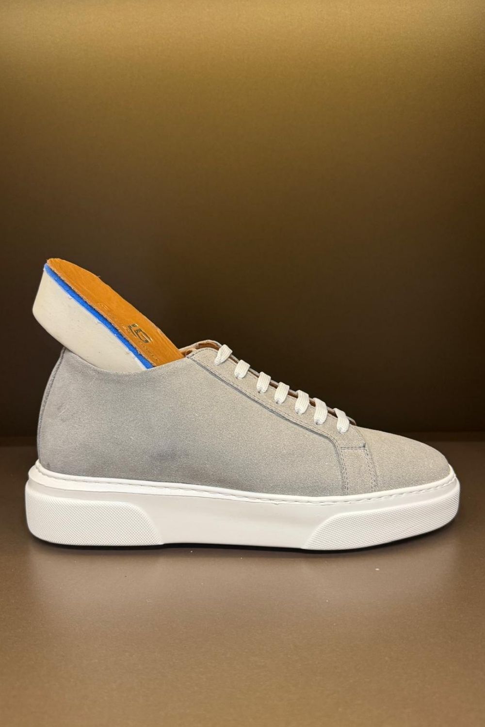 Tall Süet Deri Sneakers LG - Gri