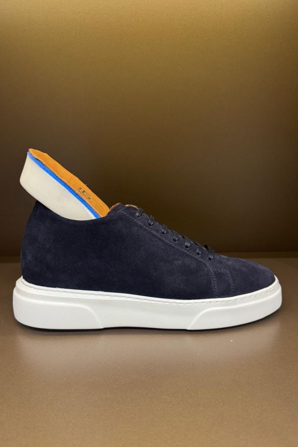 Tall Süet Deri Sneakers LG - Lacivert