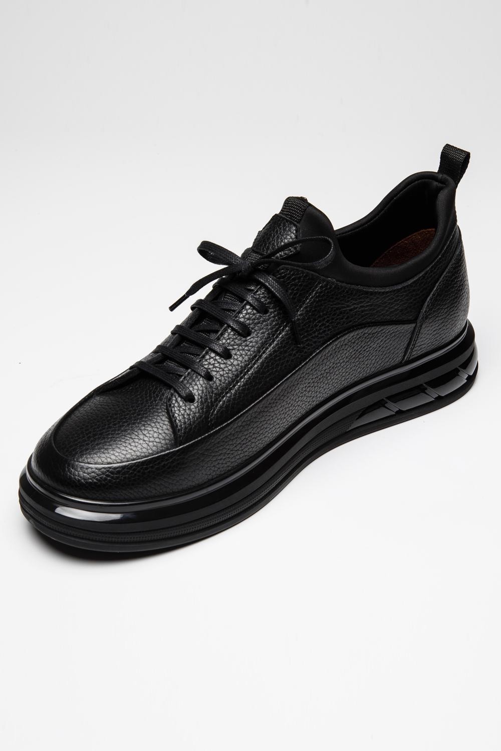 Napoli Deri Sneakers LG - Siyah