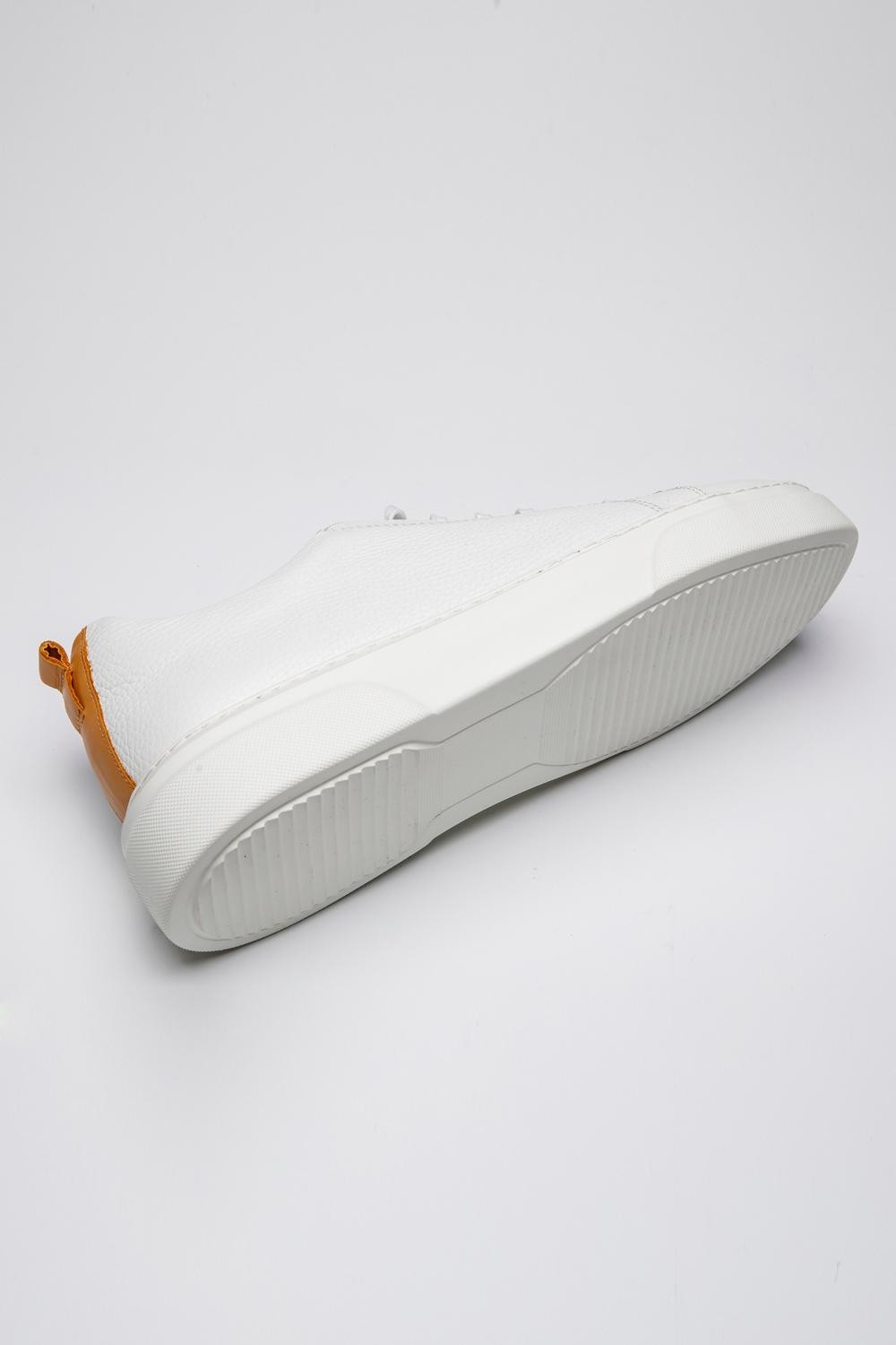 Pisa Deri Sneakers LG - Beyaz