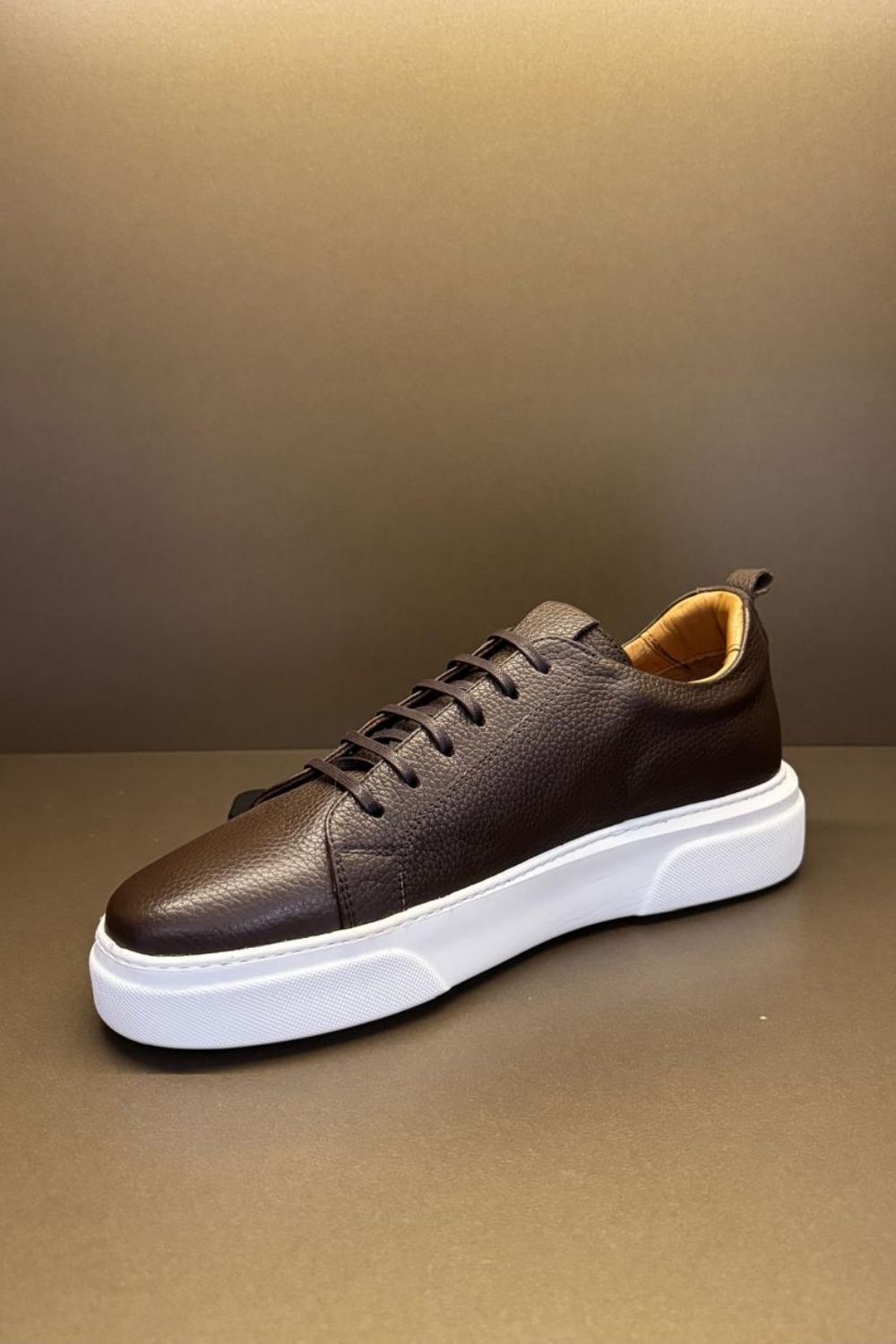 Pisa Deri Sneakers LG - kahverengi