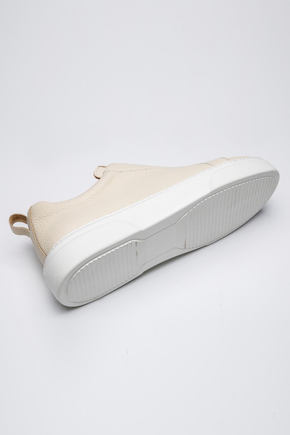 Venedik Deri Sneakers LG - krem