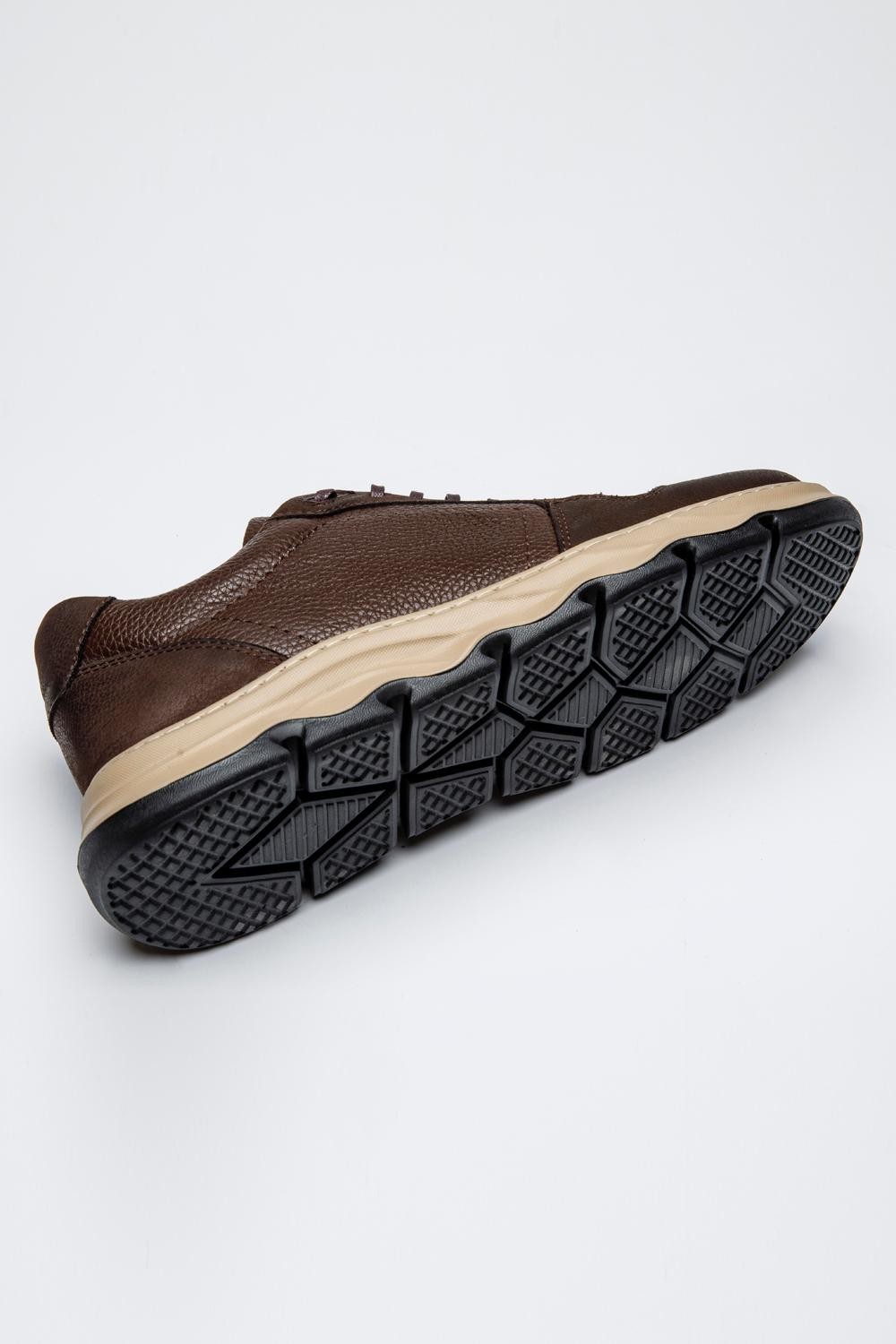 Hestia Deri Sneakers LG - Kahverengi
