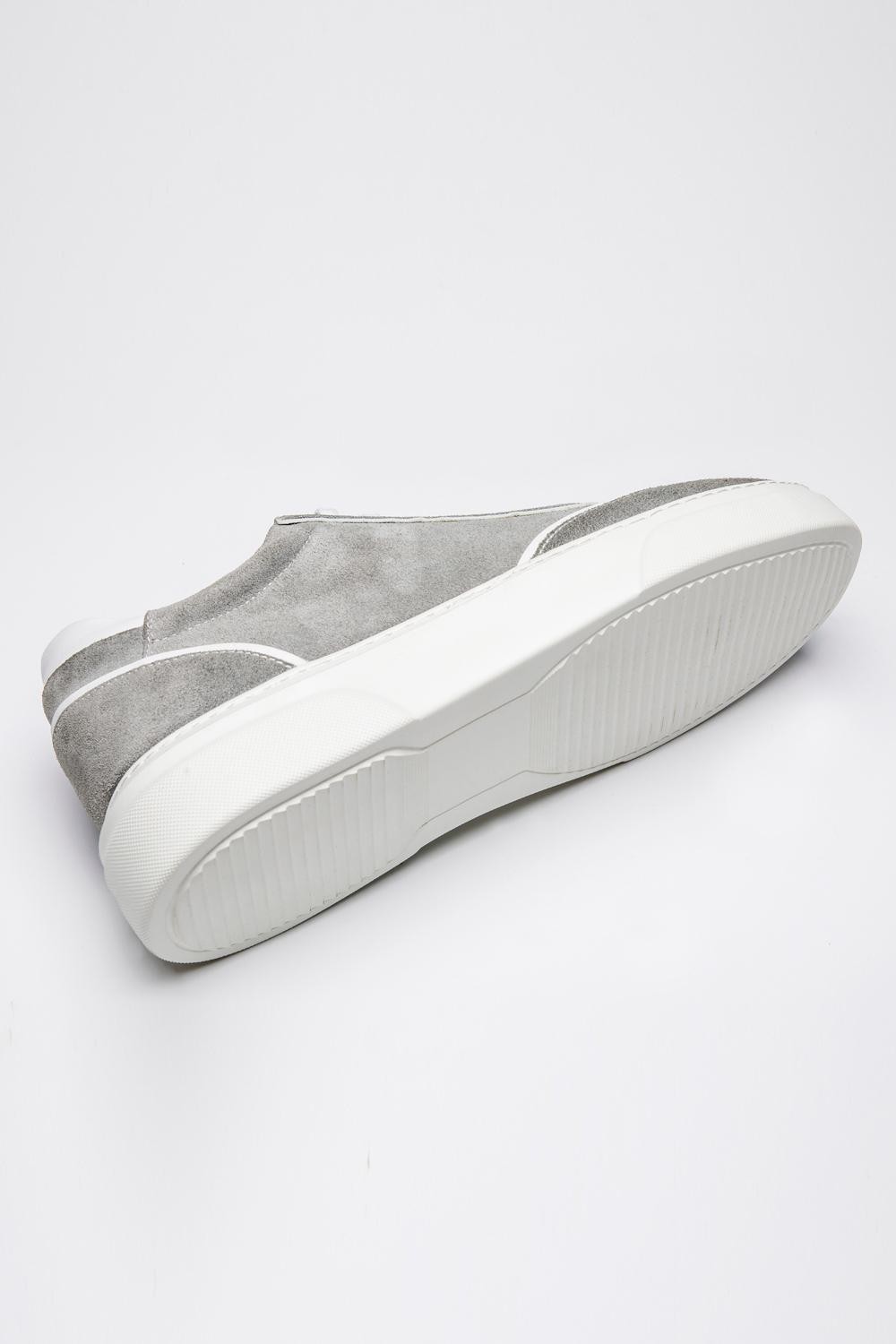 Roma Deri Sneakers LG - Gri