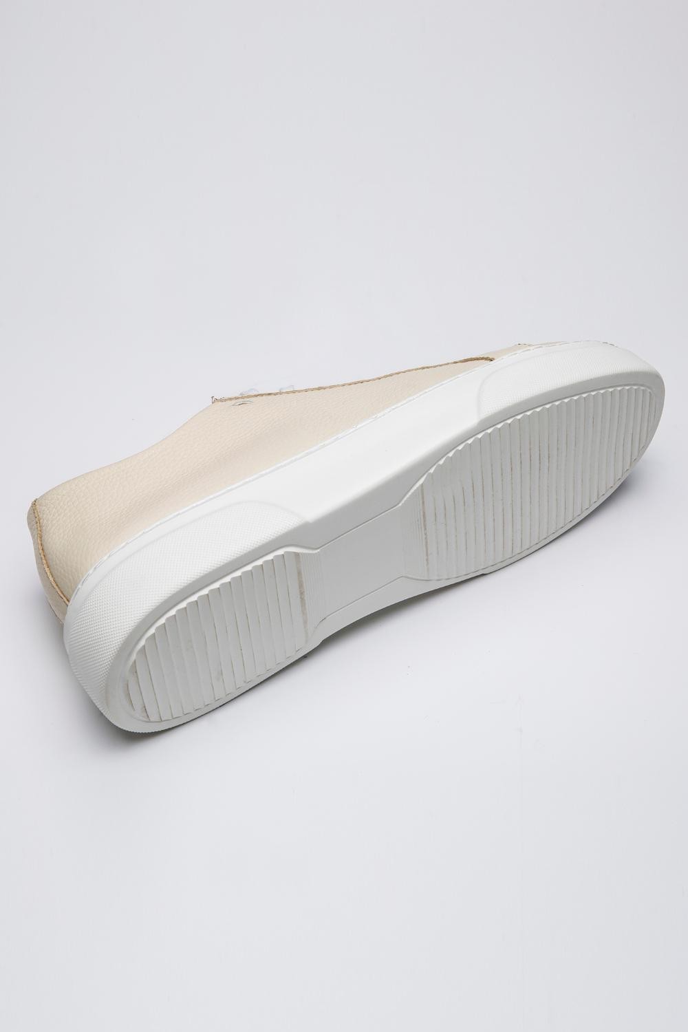 Olimpos Deri Sneakers LG - krem