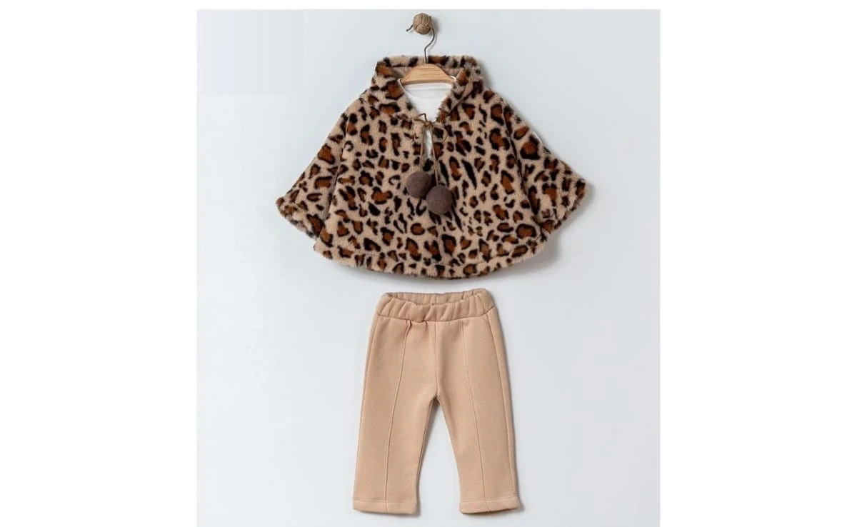 3 Parça Panço Kız Bebek Takım