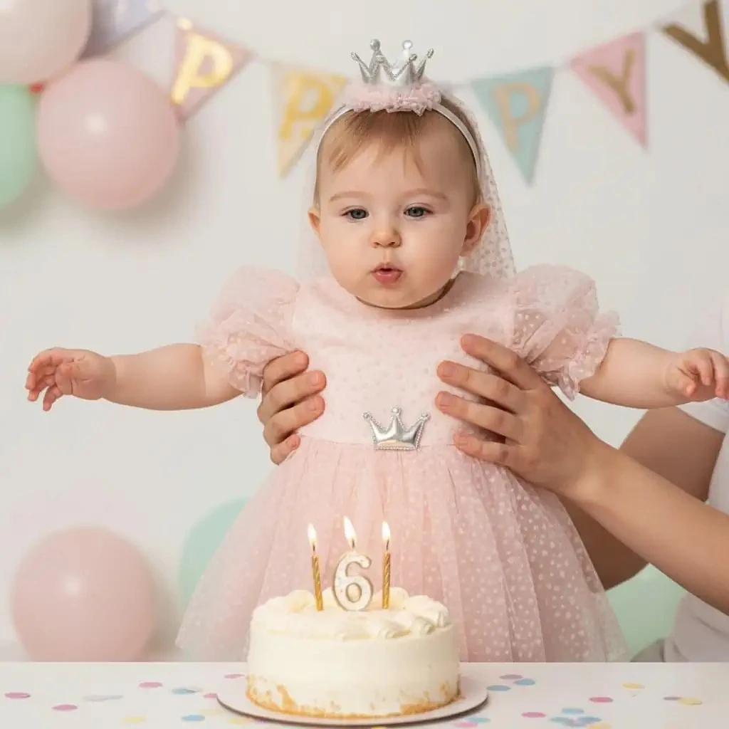 Taçlı Prenses Elbise