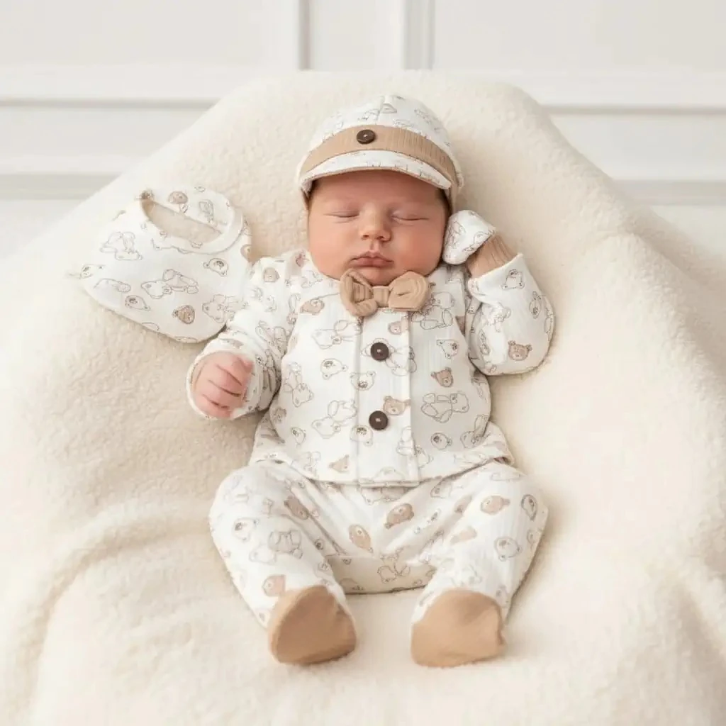 5 Parça Erkek Hastane Çıkışı