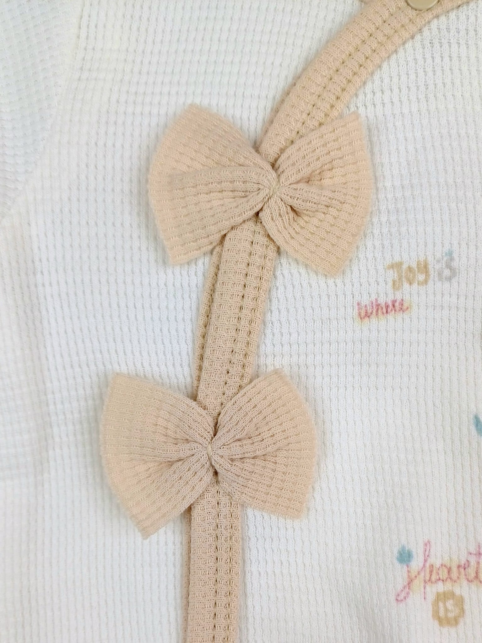 Fiyonklu Bebek Tulum Seti