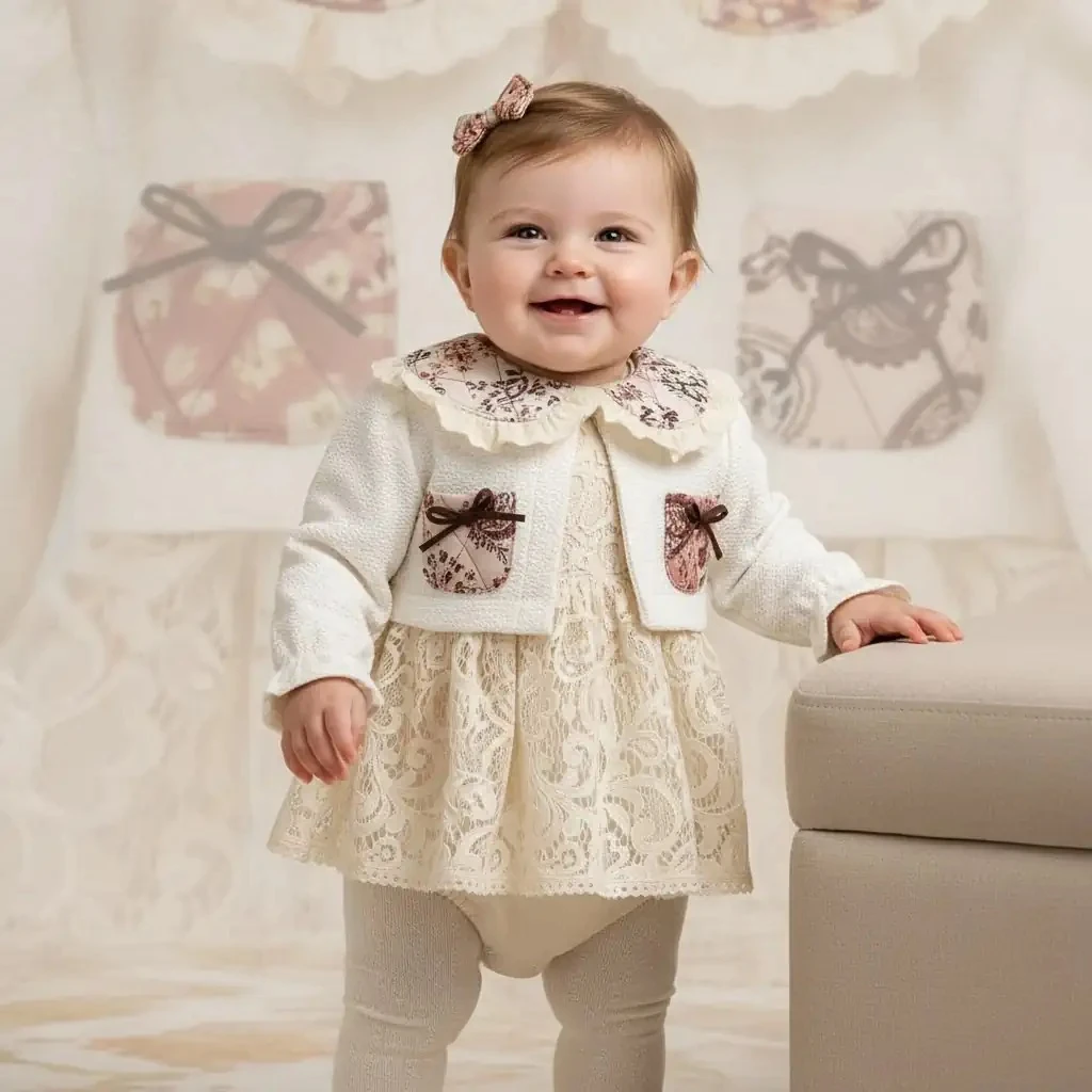 Tüllü Bolerolu Romper