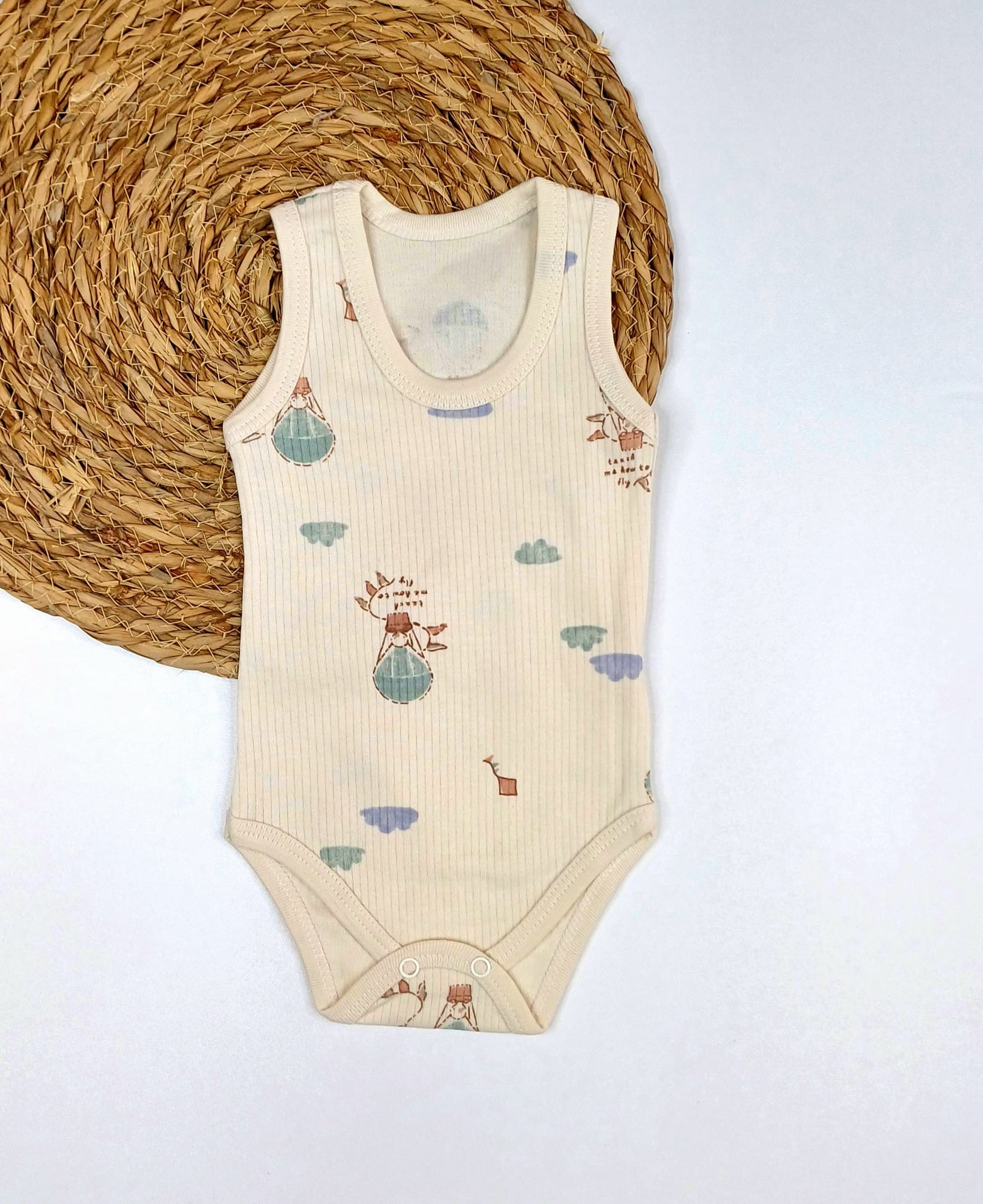 Unisex Çıtçıtlı Body