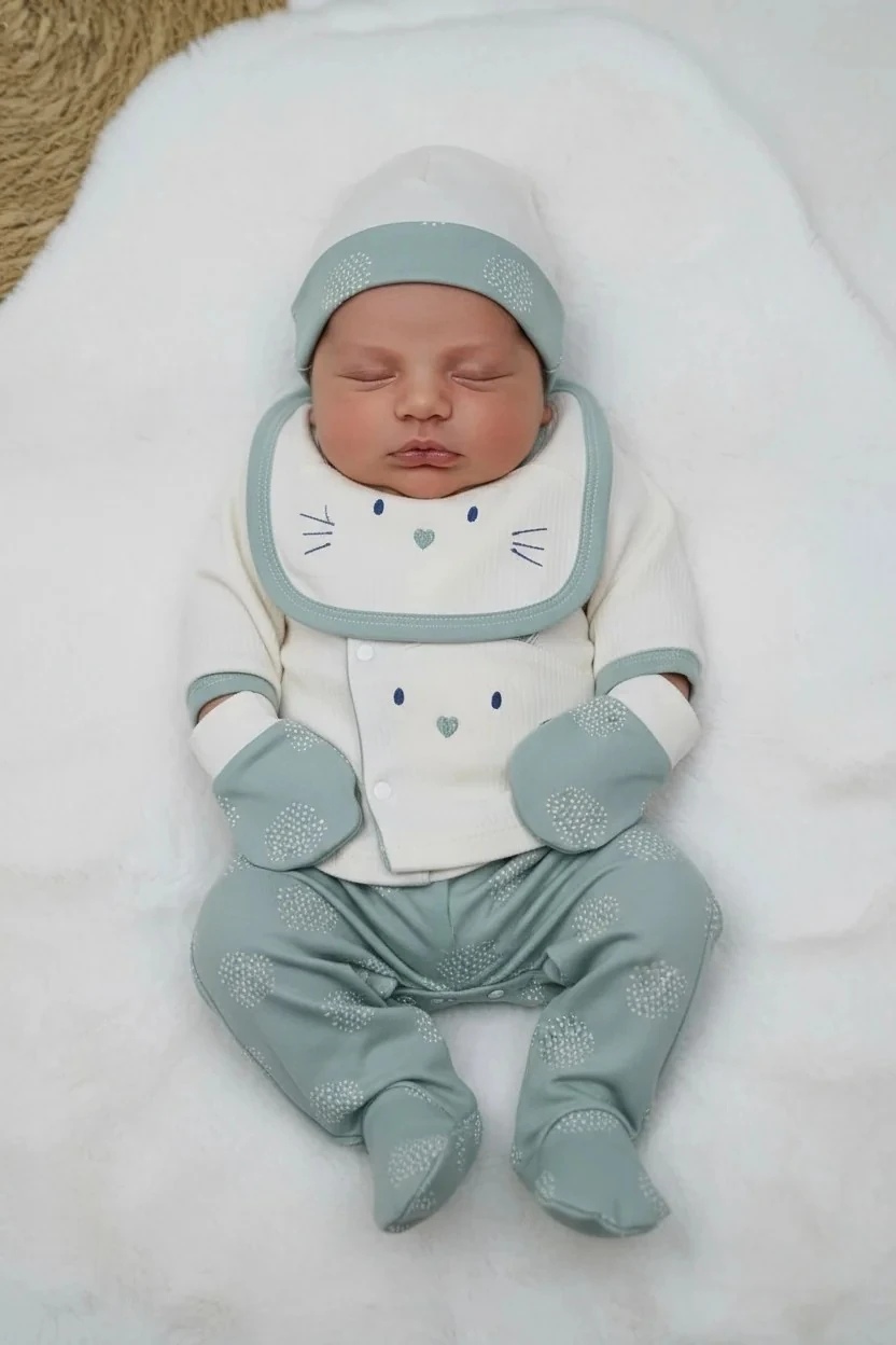 Unisex 5 Parça Hastane Çıkışı