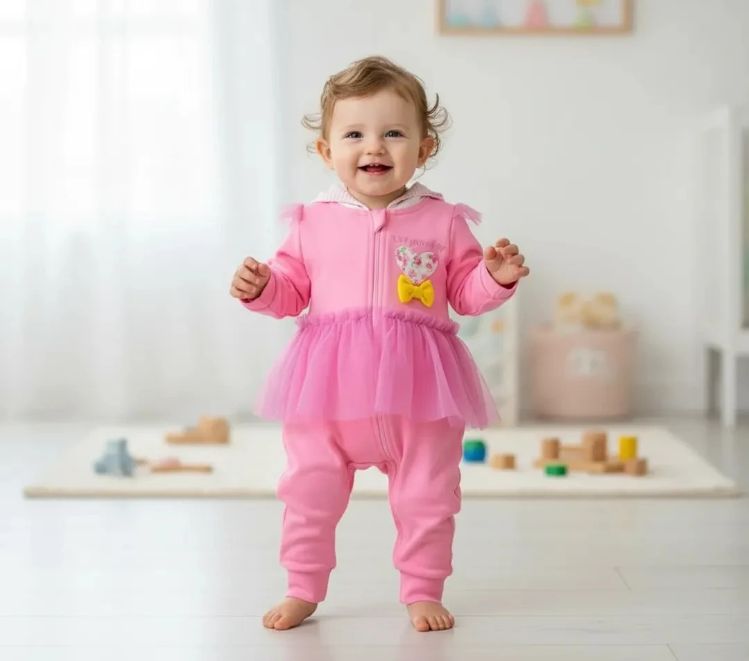 Tüllü ,Kapşonlu Tulum