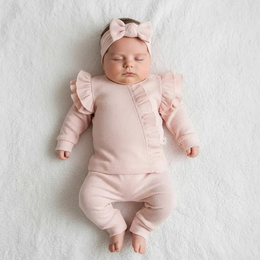 3 lü Kız Takım - Pembe