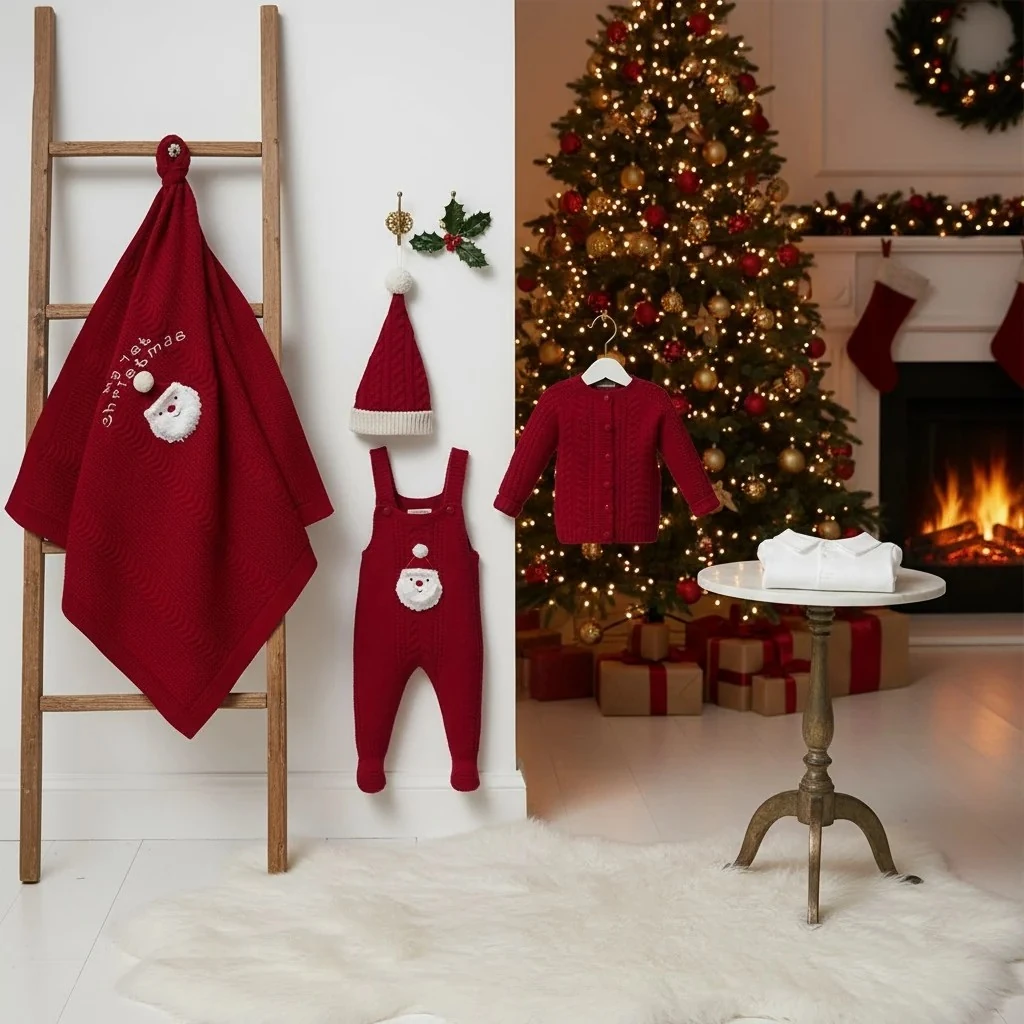 Unisex Chrismast 5 li set 