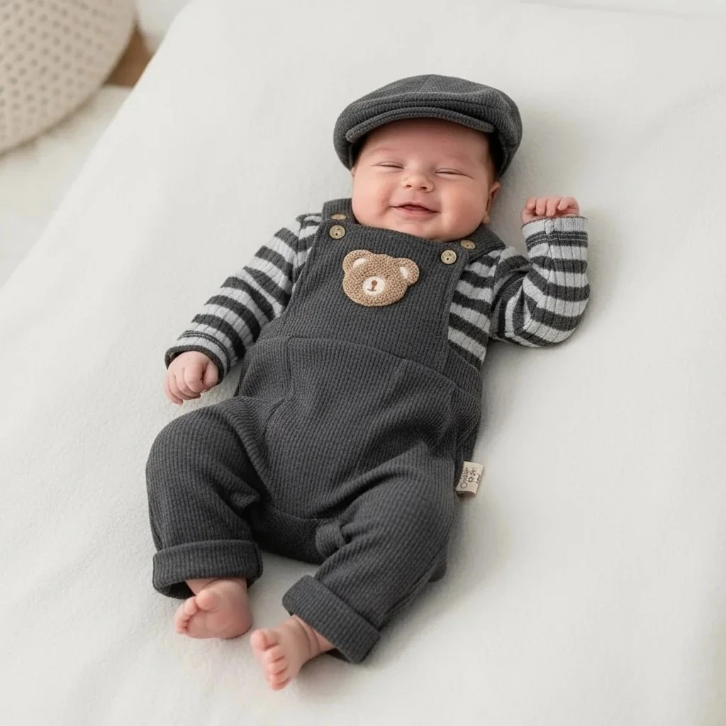 3 lü Salopet Takım