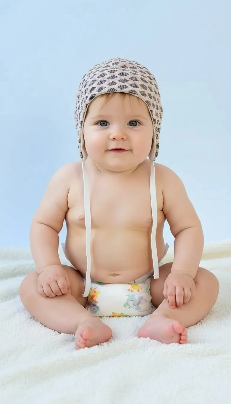 Şapka & Bere - Somon&Siyah