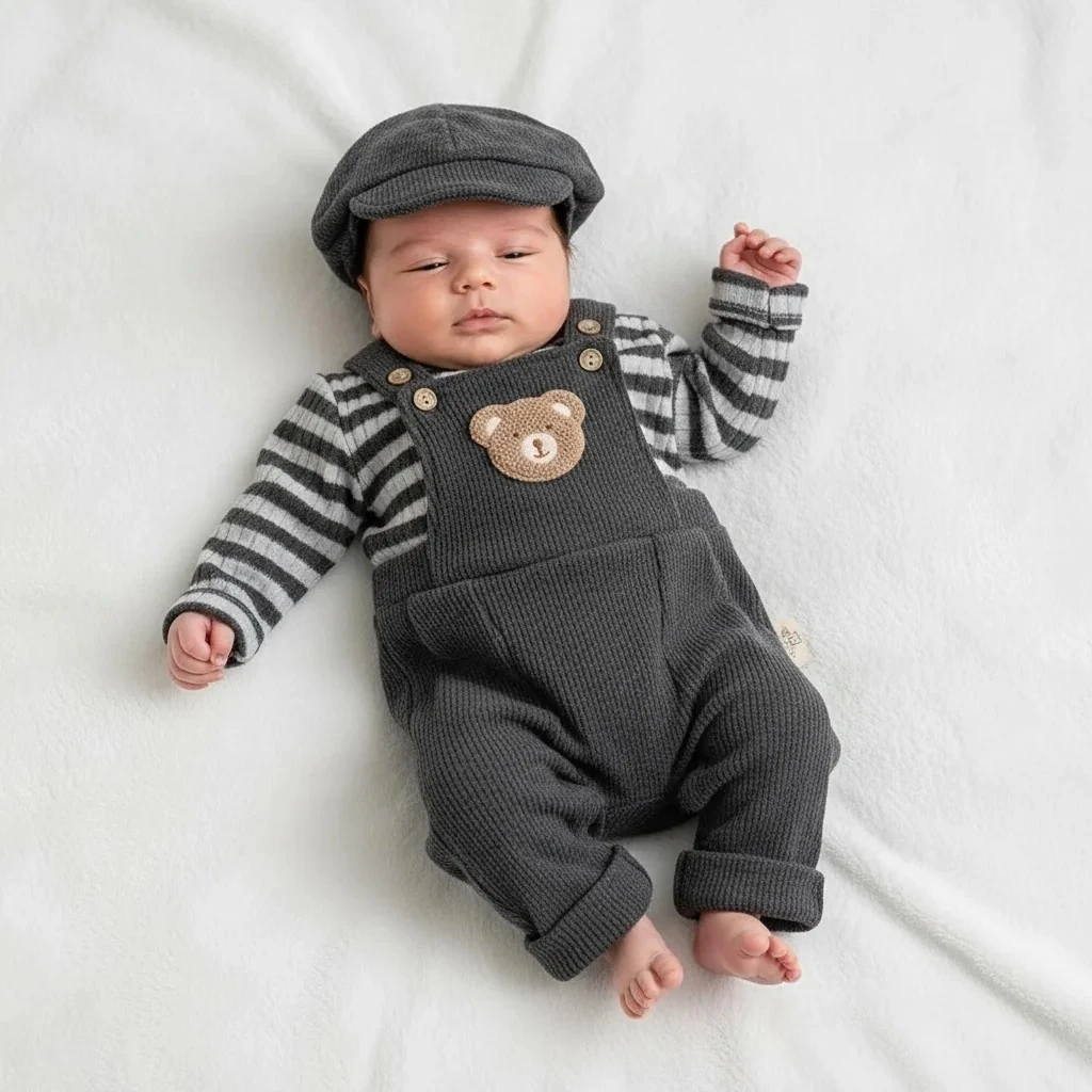 3 lü Salopet Takım