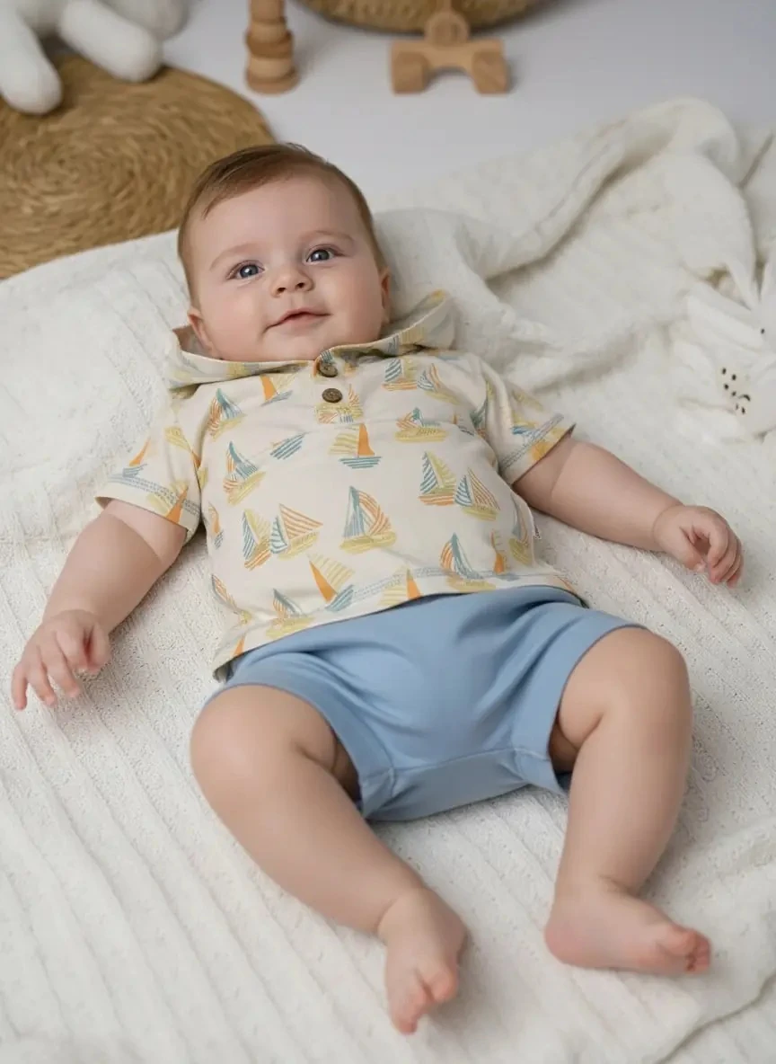 Yelken Baskılı 2 Parça Takım