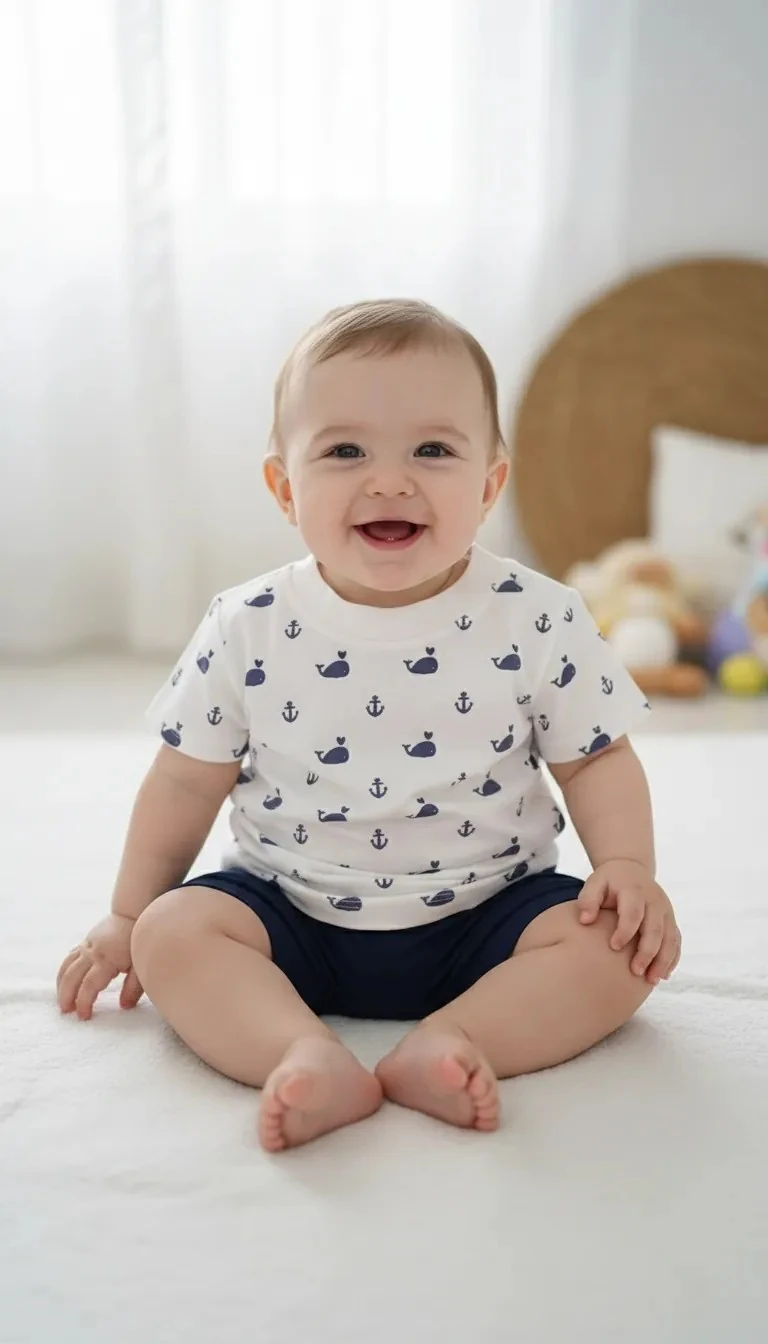 Balina Desenli 2 Li Takım