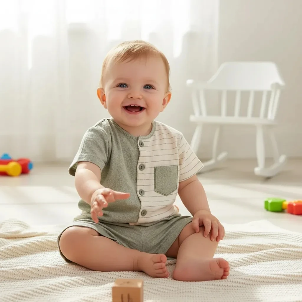 Müslin Şortlu Takım