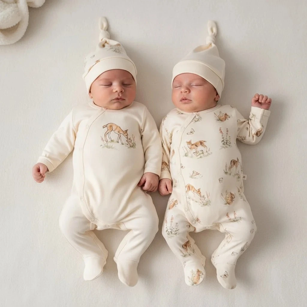 Unisex 4 Parça Tulum Seti - Ekru