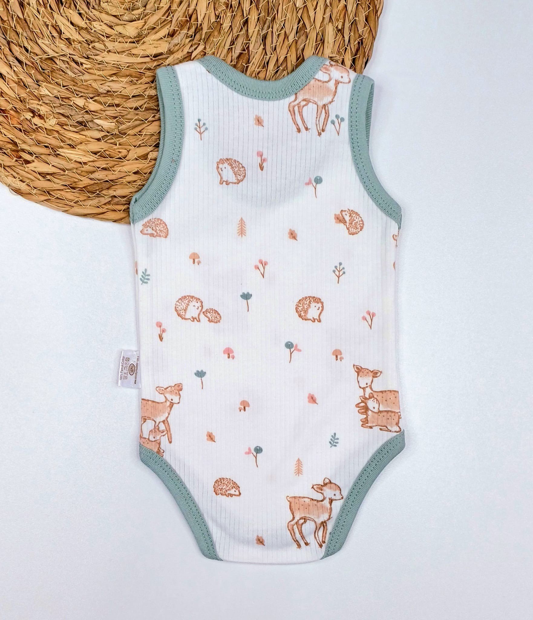 Unisex Çıtçıtlı Body