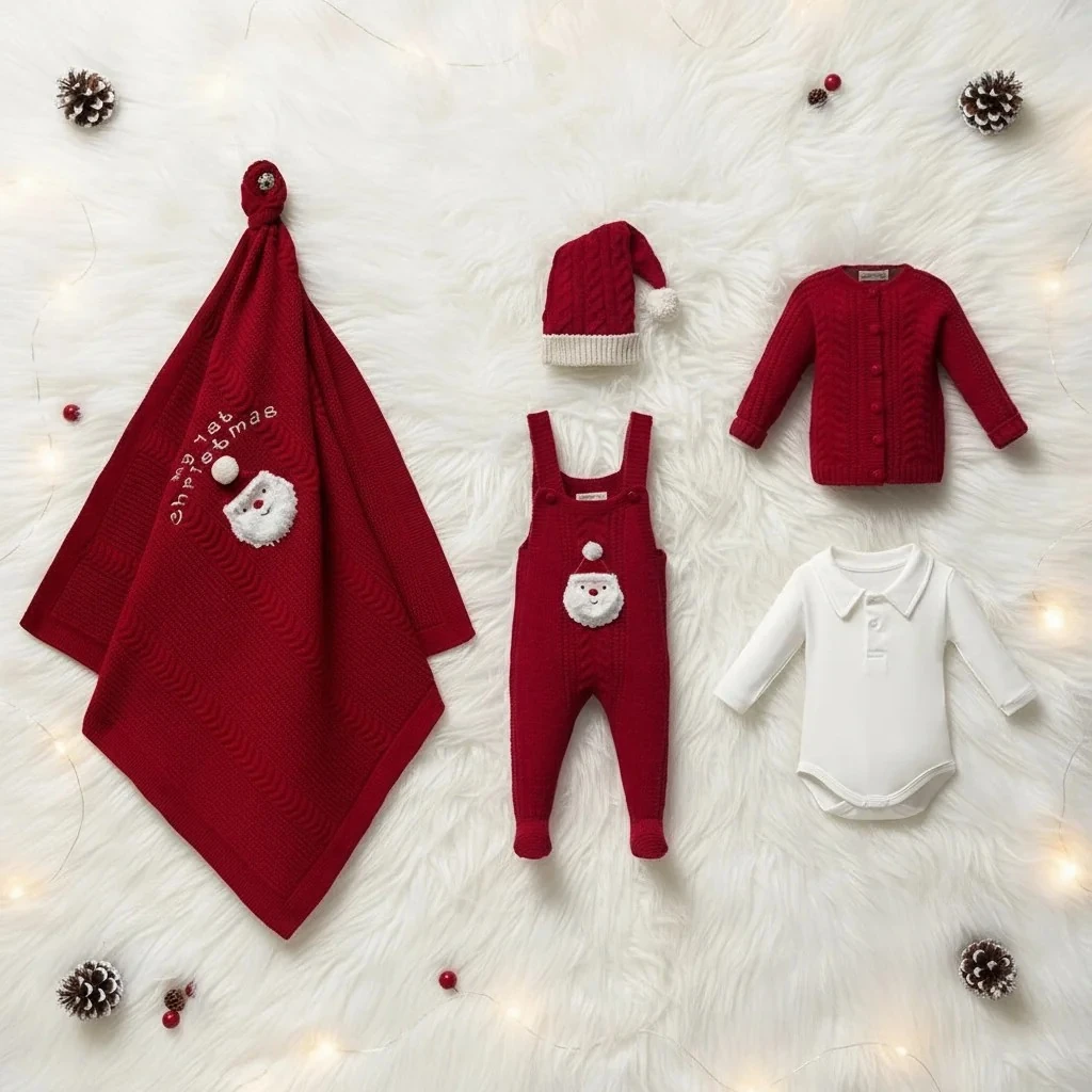 Unisex Chrismast 5 li set 