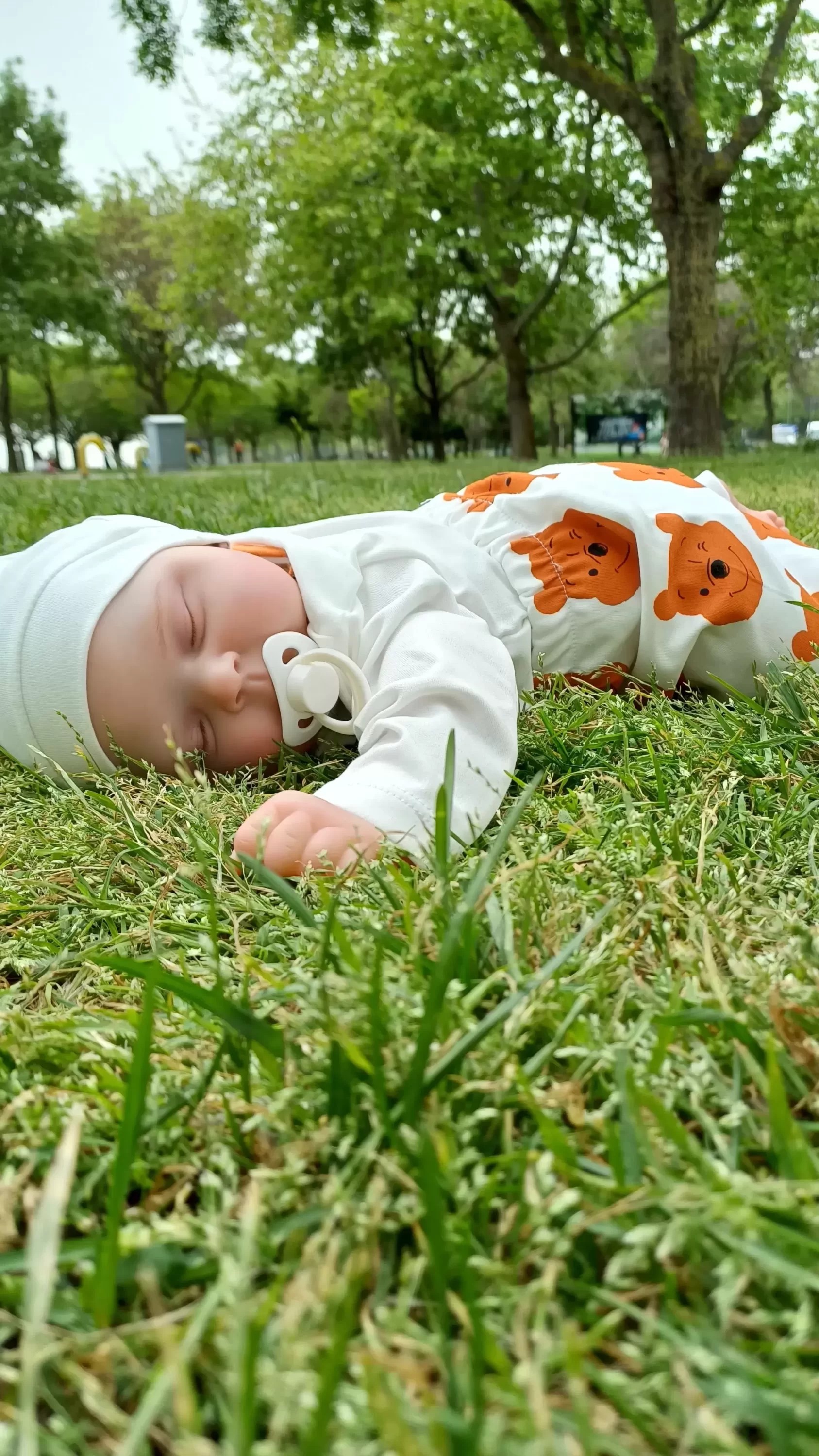 Unisex Winnie The Pooh Baskılı 3 Parça Takım
