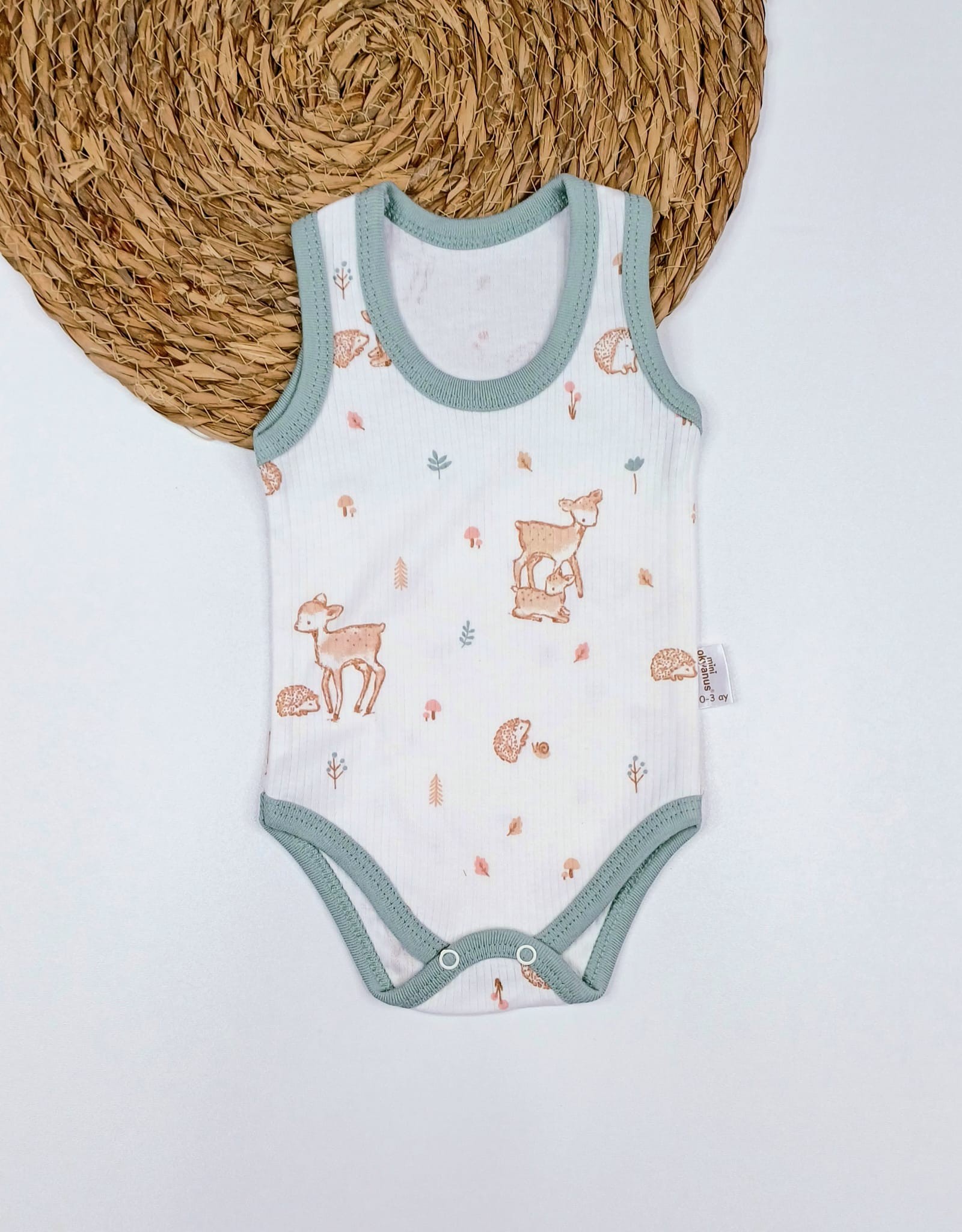 Unisex Çıtçıtlı Body