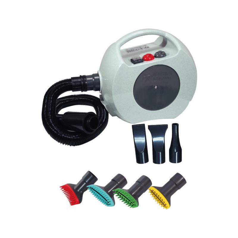 Evolutech Ayaklı Çift Turbo Isıtıcılı Ultra Sessiz Pet Tüy Kurutma Makinesi 3000W