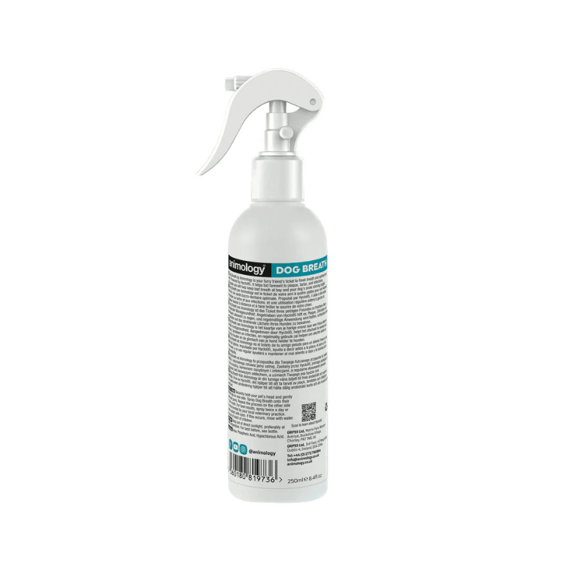 Animology Dog Breath Dental Köpek Ağız ve Diş Bakım Spreyi 250 mL