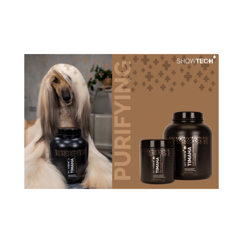Show Tech+ Timaha Clay Arındırıcı ve Onarıcı Detoks Kedi ve Köpek Şampuanı 4,5 Lt