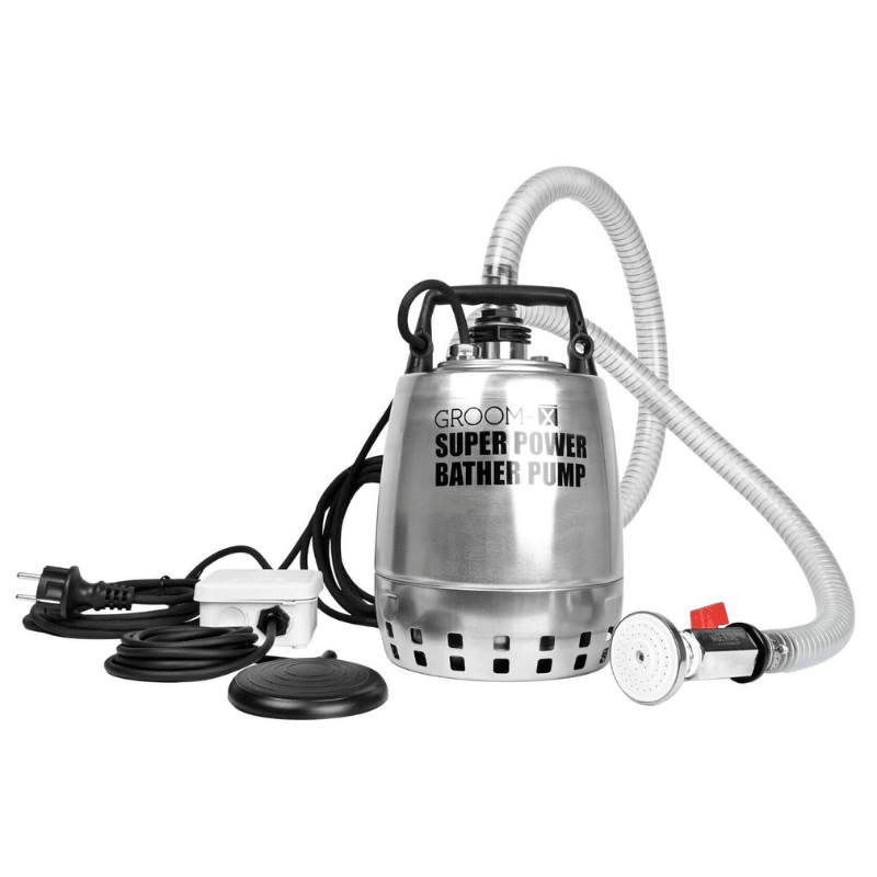 Groom-X Professional Deluxe Köpek Yıkama Ünitesi (Küvet + Pompa Seti)