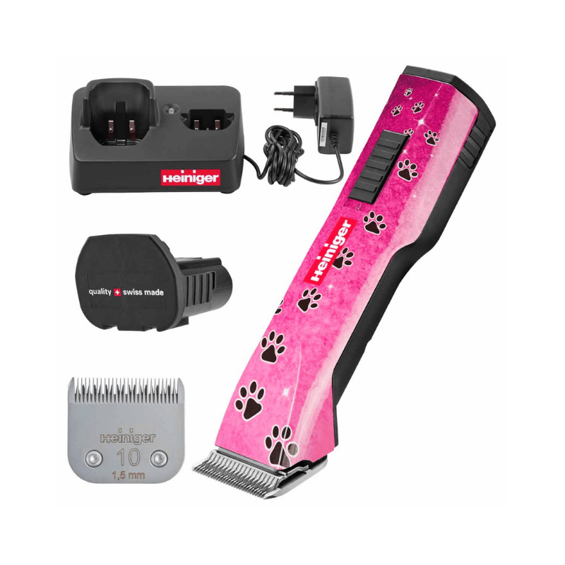 Heiniger Saphir Pink Kablosuz Kedi/Köpek Tıraş Makinesi (Tek Bataryalı)
