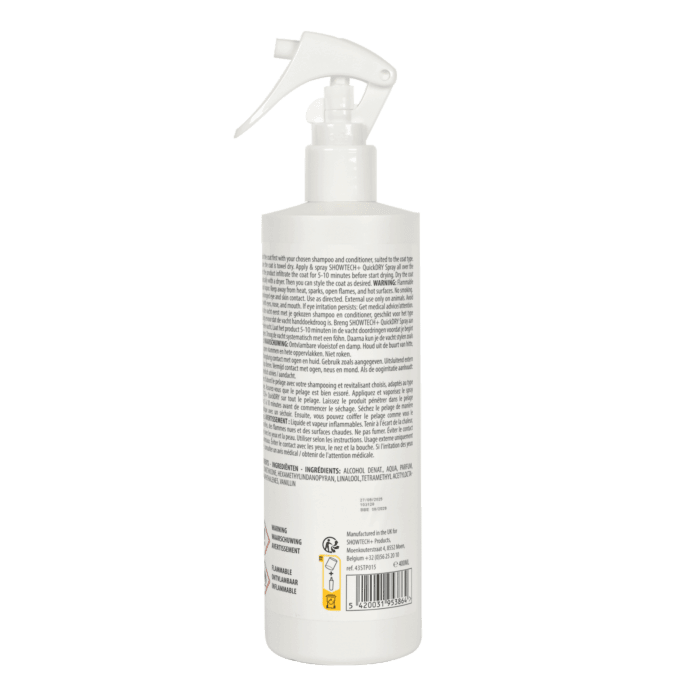 Show Tech+ Quick Dry Kurutma Süresini Kısaltan Tüy Spreyi 400 mL