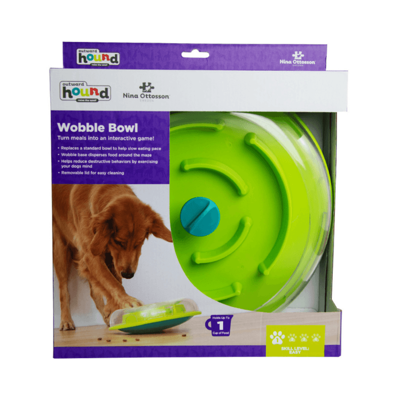 Outward Hound Wobble Bowl İnteractive Puzzle Köpek Zeka Oyuncağı