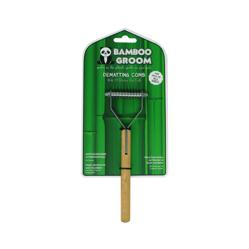 Bamboo Groom Kıtık Açıcı Dematting Comb 10 Diş