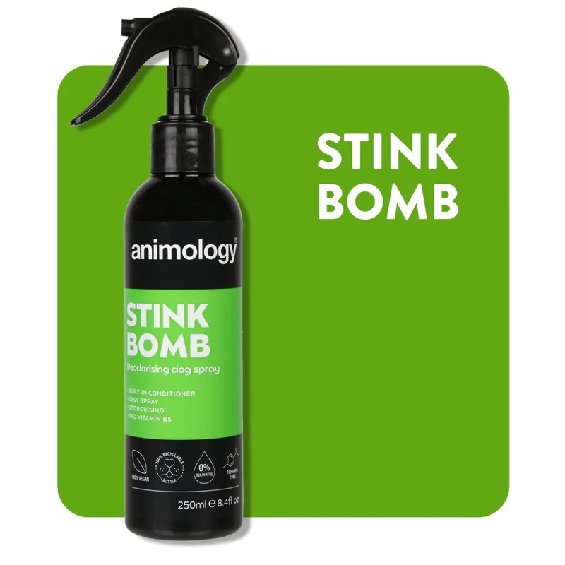 Animology Stink Bomb Kötü Koku Giderici Köpek Bakım Spreyi 250 mL