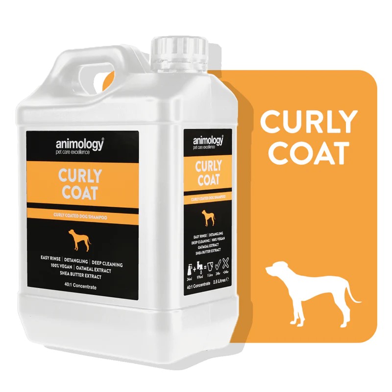 Animology Curly Coat Hacim Verici ve Kabartıcı 40:1 Konsantre Köpek Şampuanı 2.5 Lt