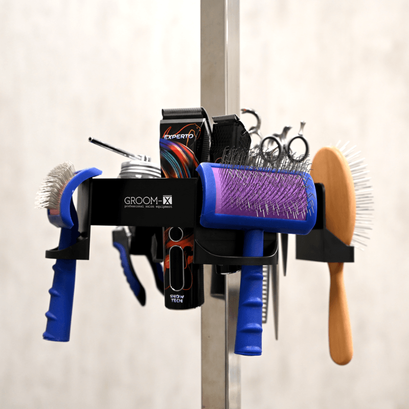 Groom-X Handy Deluxe Ekipman Tutucu Aparat (Siyah)