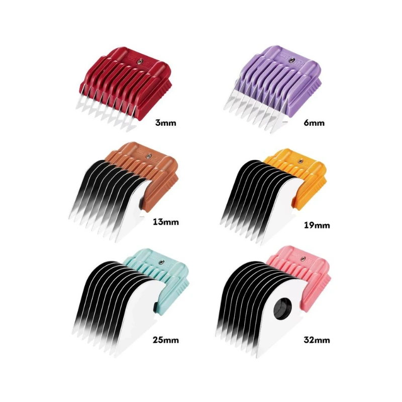 Heiniger Paslanmaz Çelik Makine Tarağı 6'lı Set