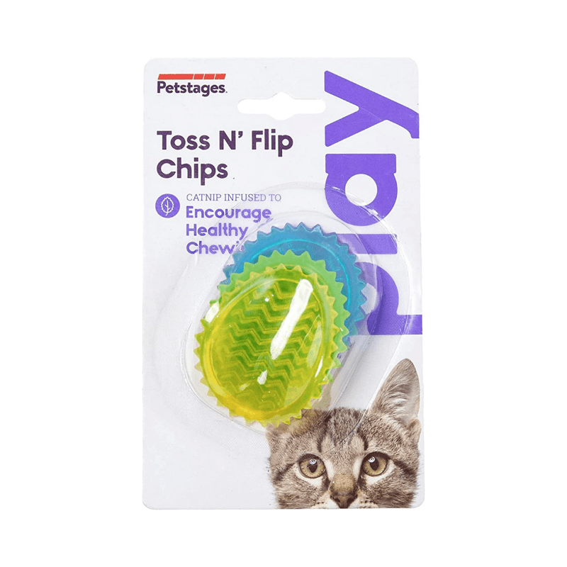 Petstages Toss N' Flip Chips Kedi Çiğneme Oyuncağı