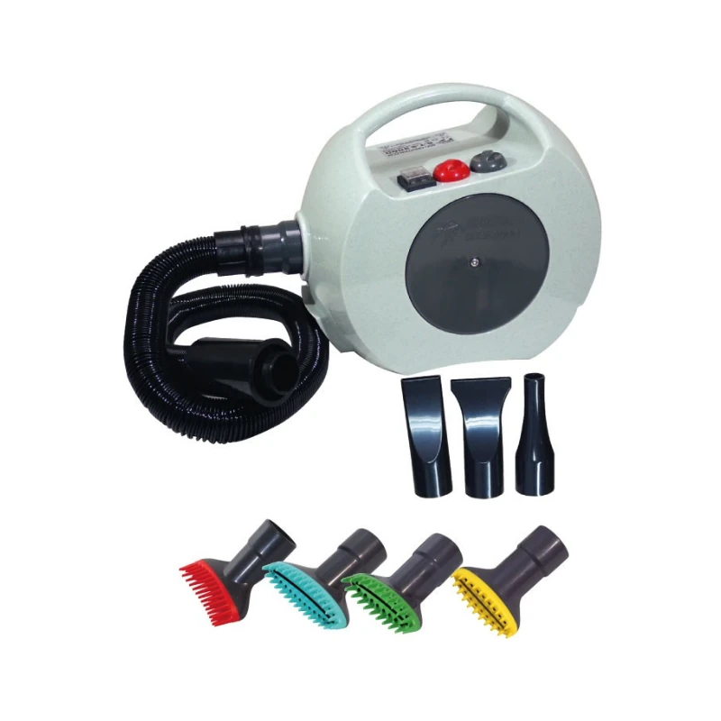 Evolutech Sabit Kurutma Standlı 3000W Isıtıcılı Pet Tüy Kurutma Makinesi Set